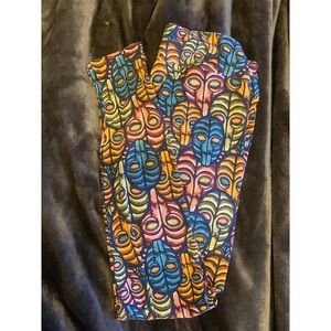 Lularoe Disney tiki room leggings